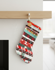 Scrap Felt Holiday Stocking