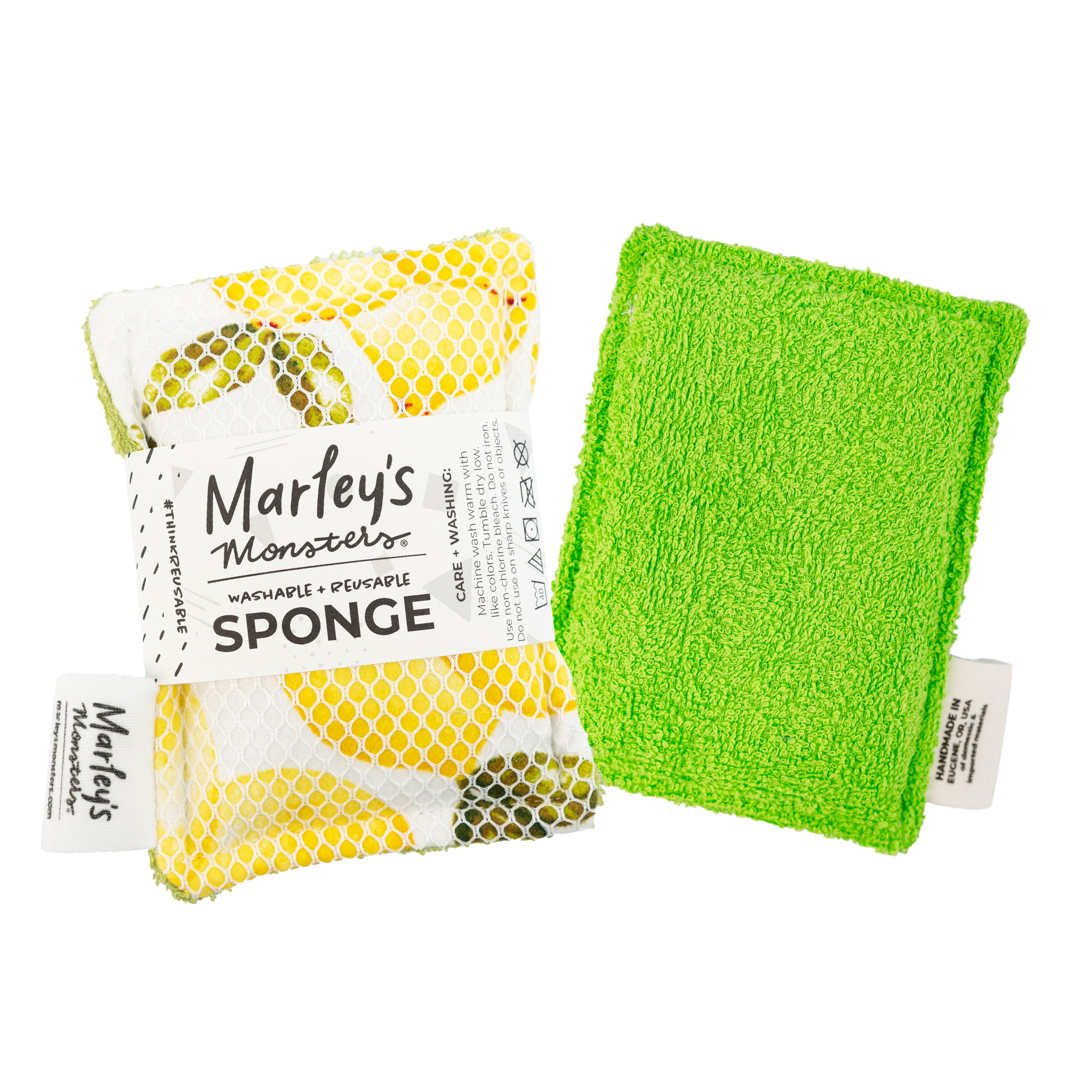 Washable Sponge - Blush Pink & Surprise Print - Thumbnail 4