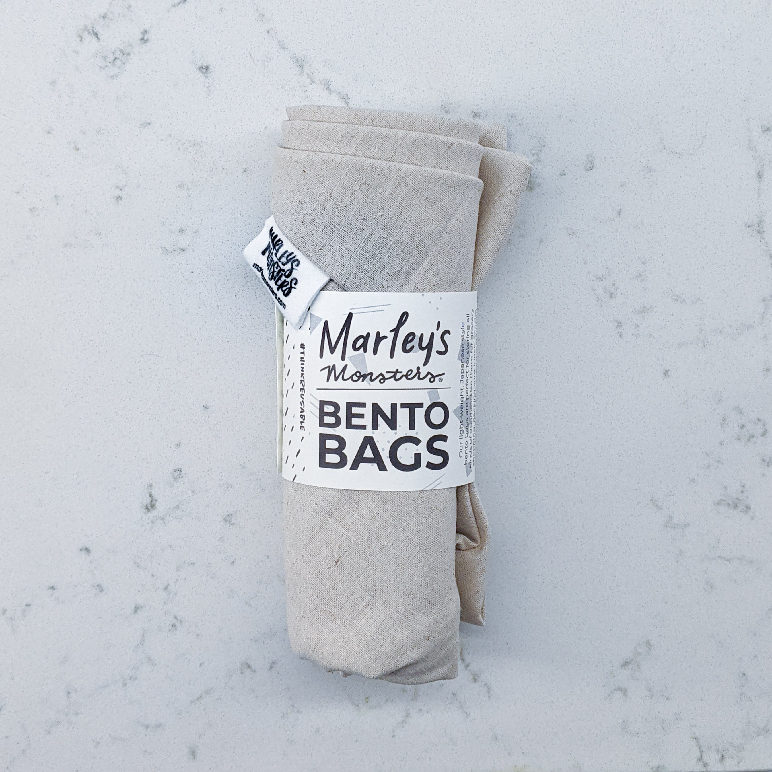 *Seconds* Bento Bag Single: Linen