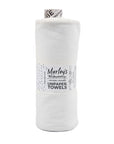 UNpaper® Towels: White - Marley's Monsters cotton flannel reusable paper towels