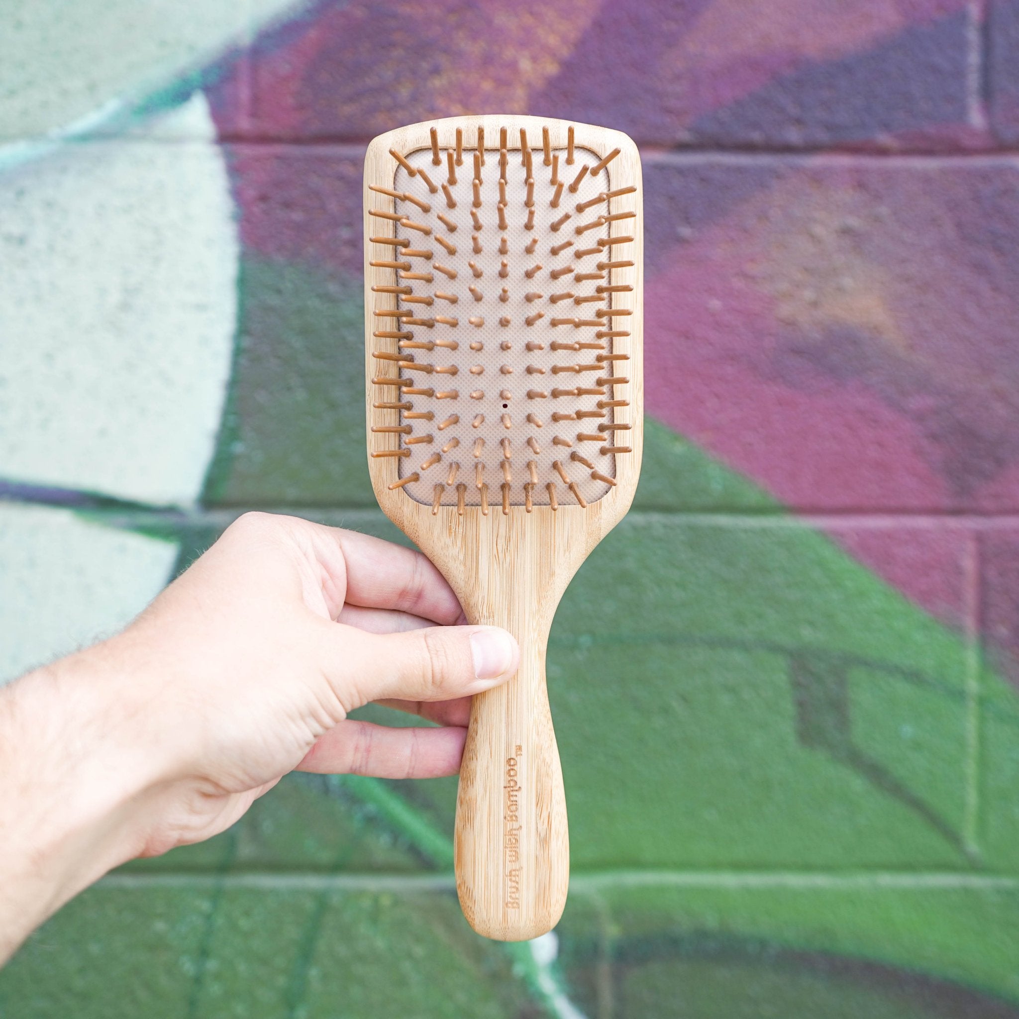 Bamboo Hairbrush - Marley&#39;s Monsters