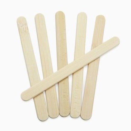 Bamboo Popsicle Stick: Set Of 24 - Marley&#39;s Monsters