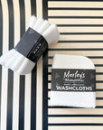 Bamboo Washcloths: Pack of 4 - Marley's Monsters