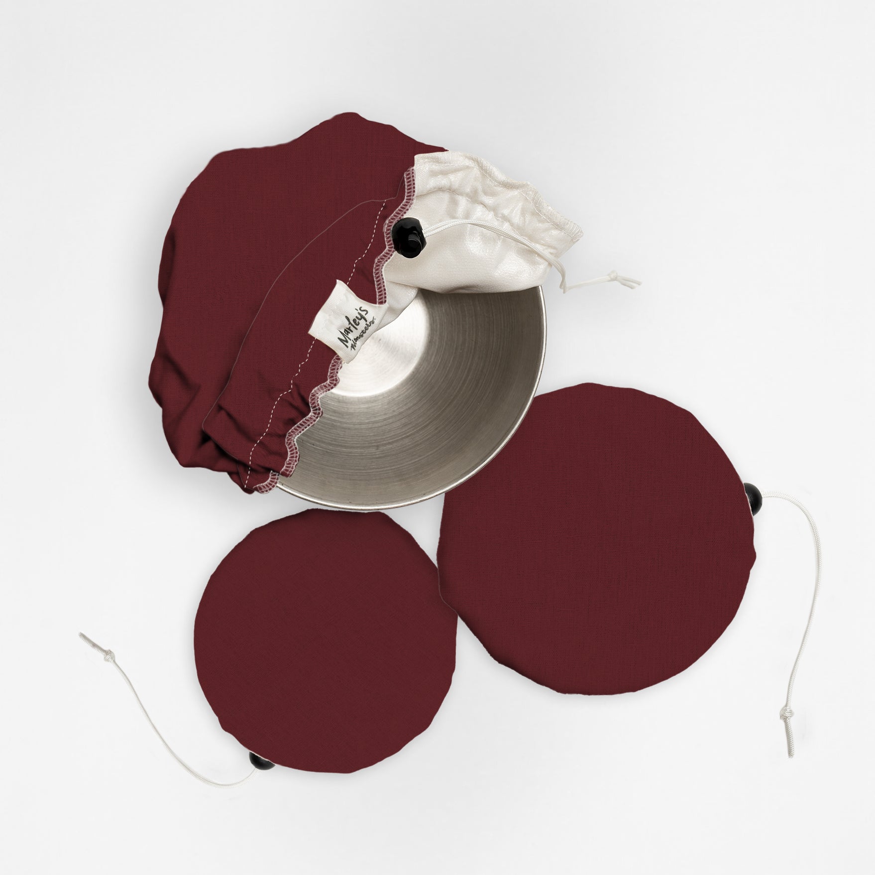 Linen Bowl Cover Bundles: 5-pack