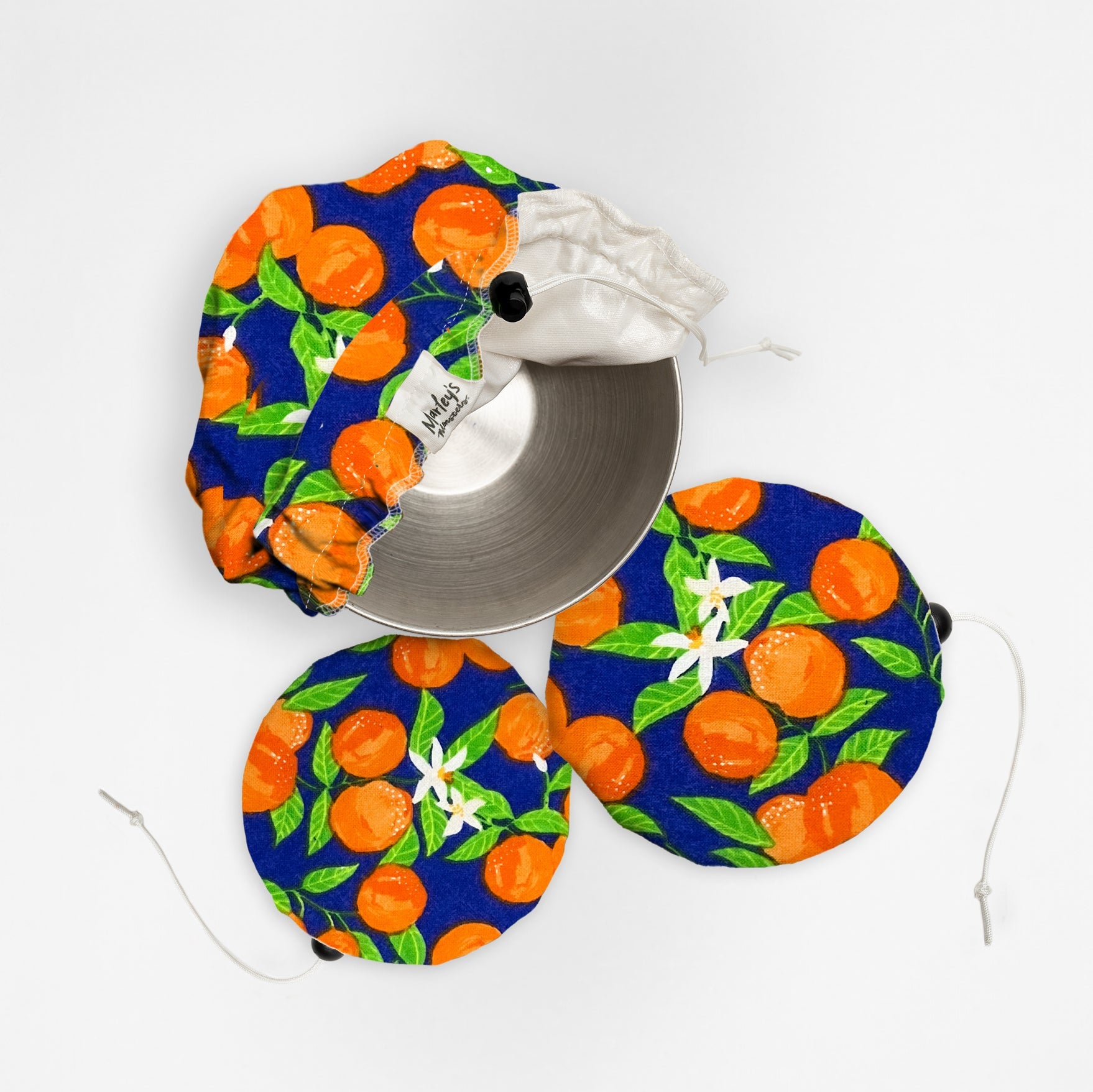 Marley's Monsters Reusable Fabric Bowl Covers (Set) - Thumbnail 2