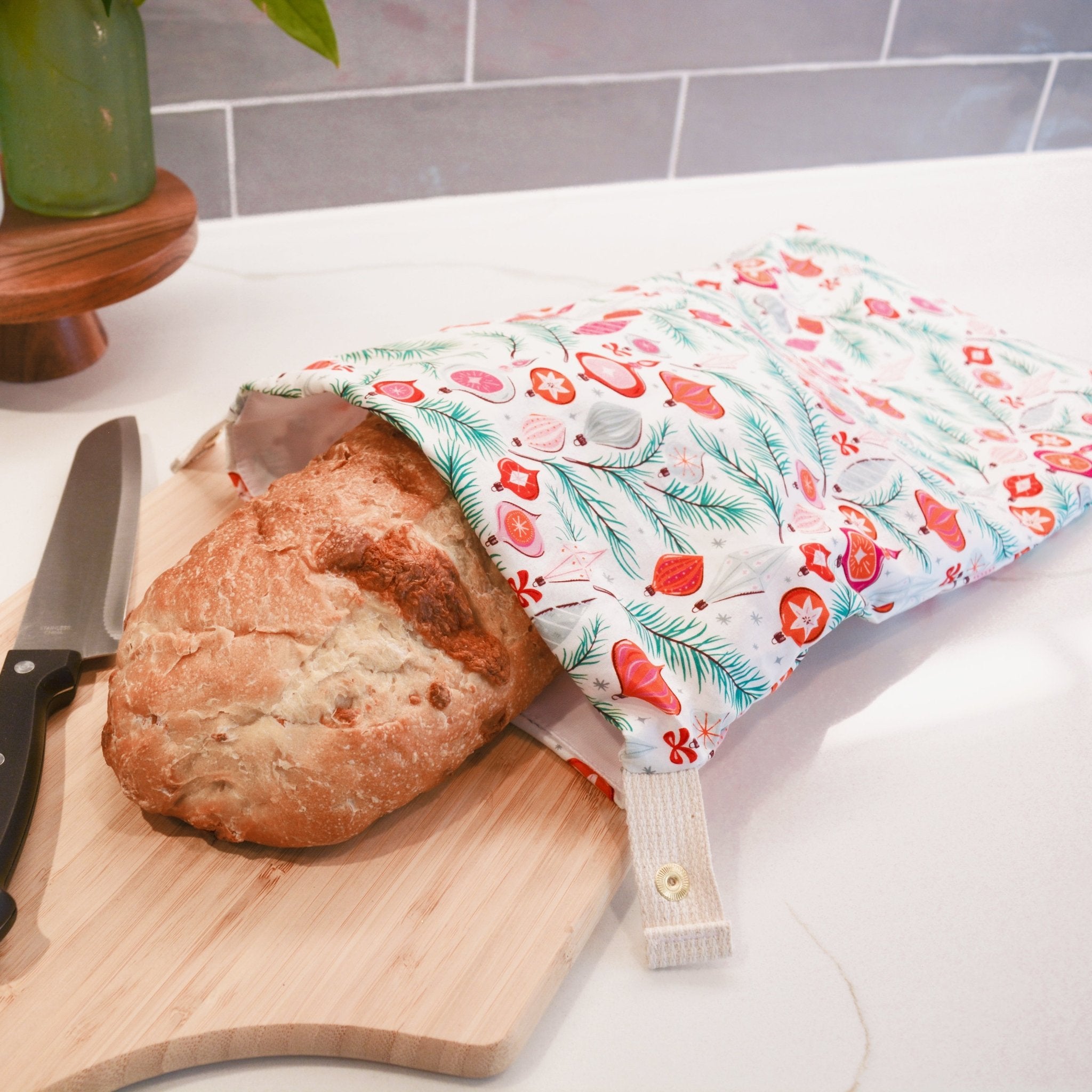 Bread Bag: Holiday Prints - Marley&#39;s Monsters
