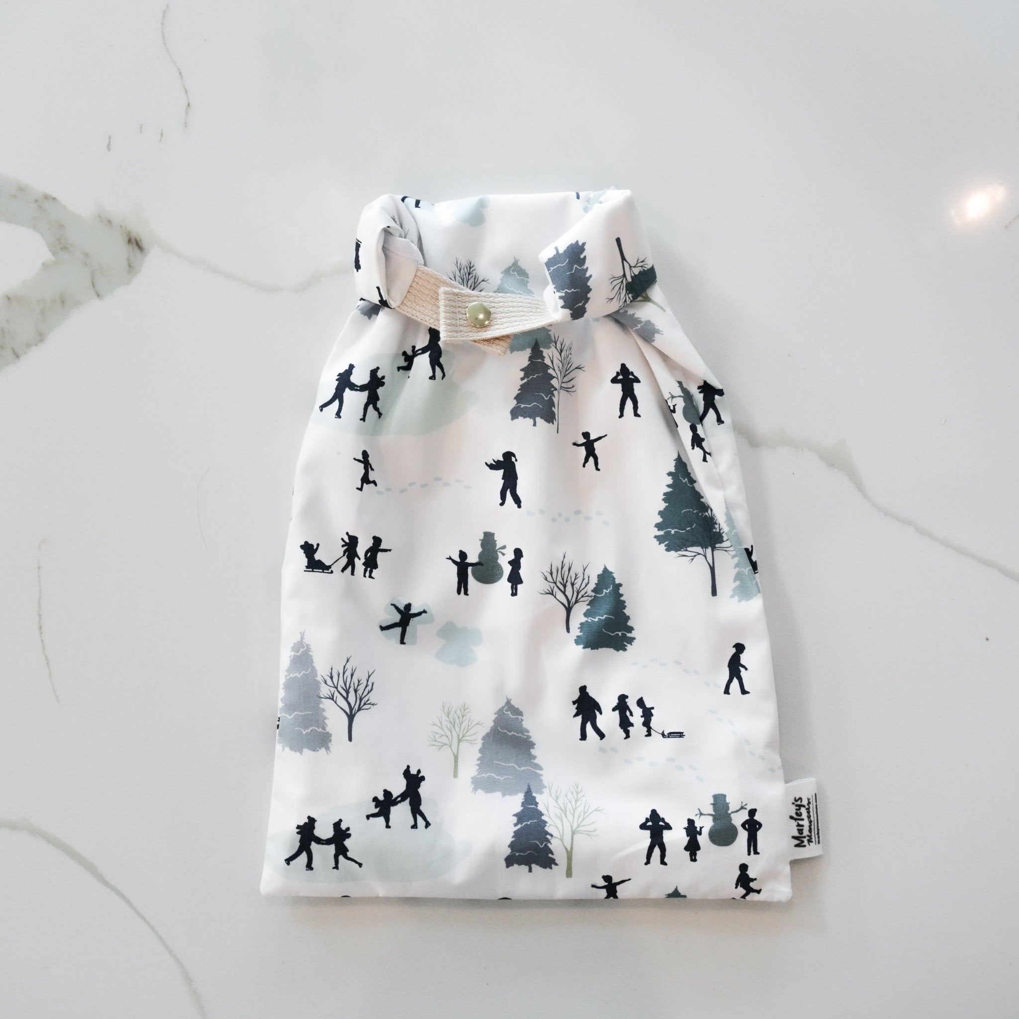 Bread Bag: Holiday Prints - Marley's Monsters