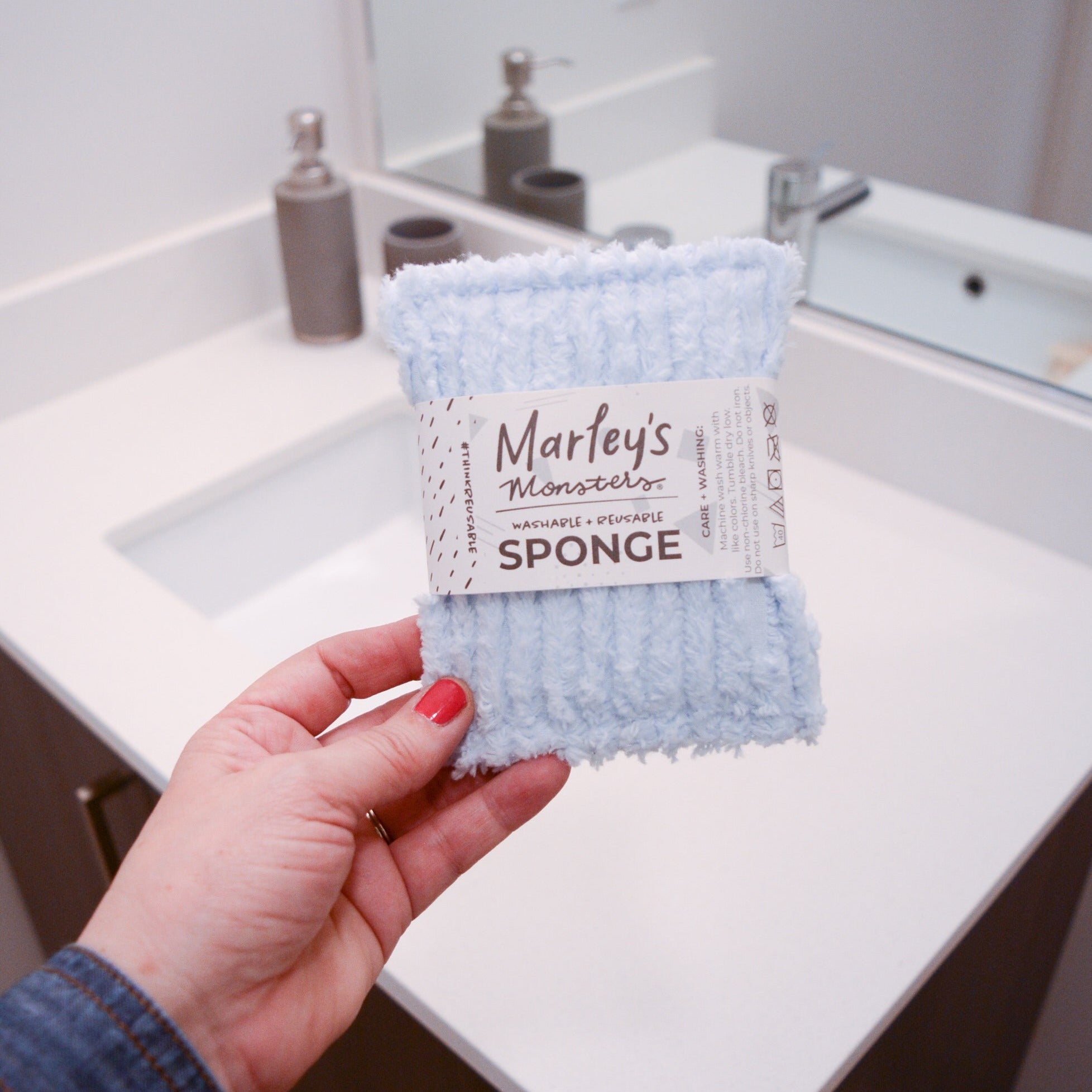 Chenille Washable Sponge | Marley's Monsters | Reusable Swap