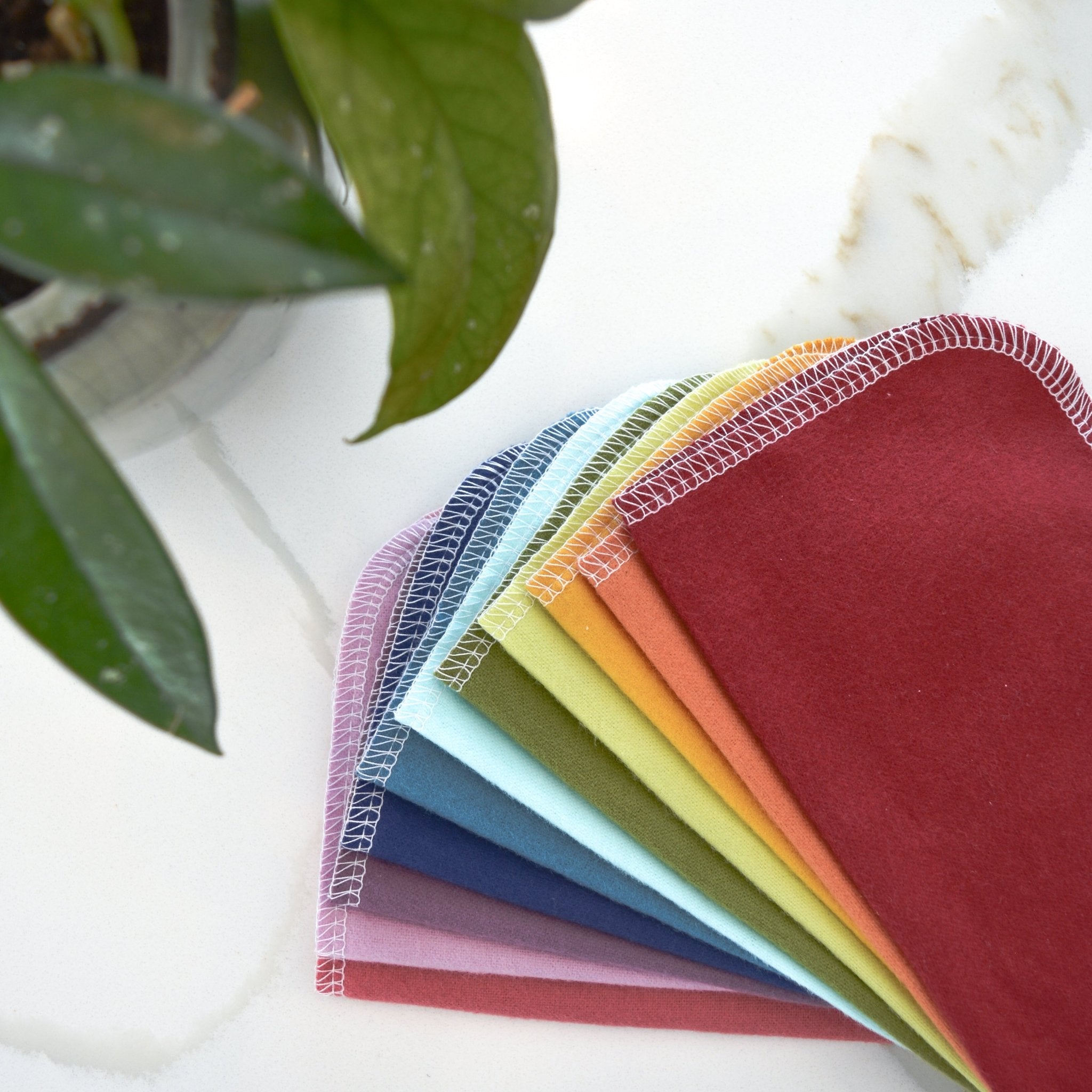 Cloth Wipes: Earthy Rainbow - Marley&#39;s Monsters