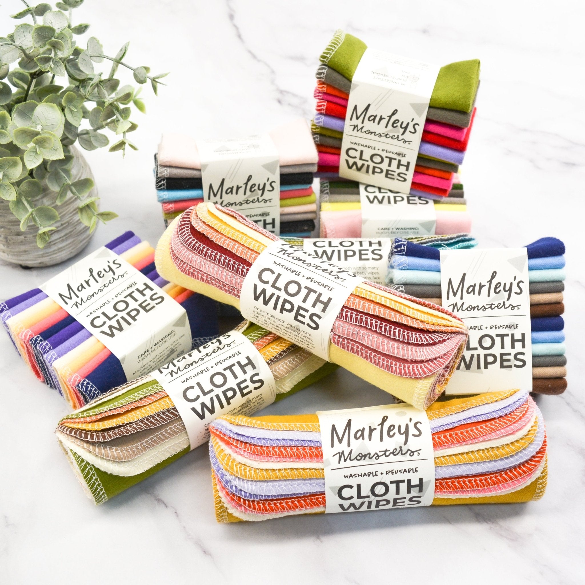 Cloth Wipes: Specialty Color Mixes - Marley&#39;s Monsters