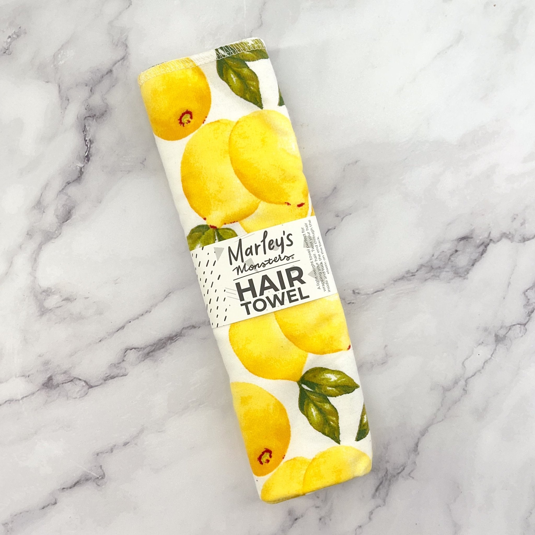 Hair Towel: Flannel - Marley's Monsters