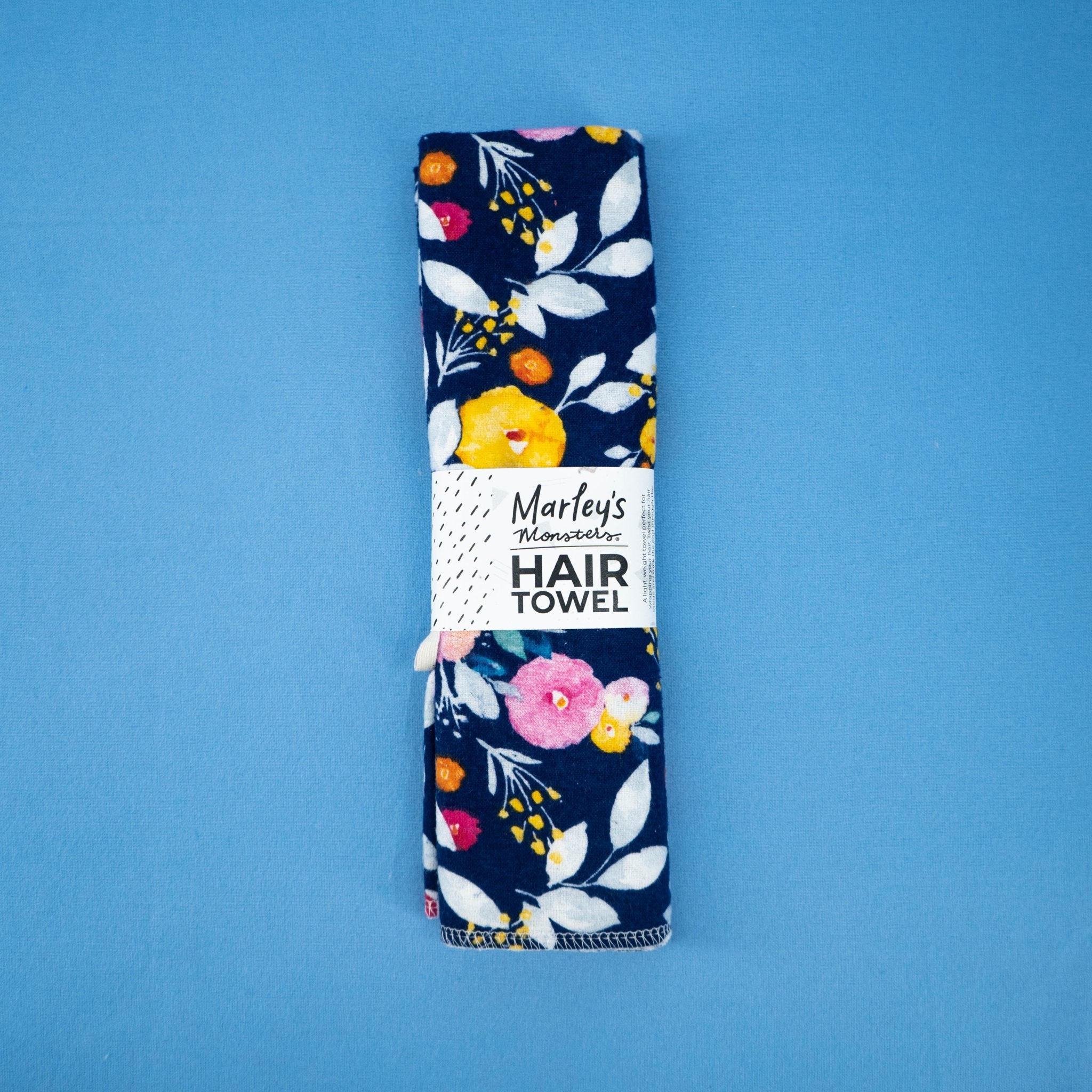 Hair Towel: Flannel - Marley's Monsters
