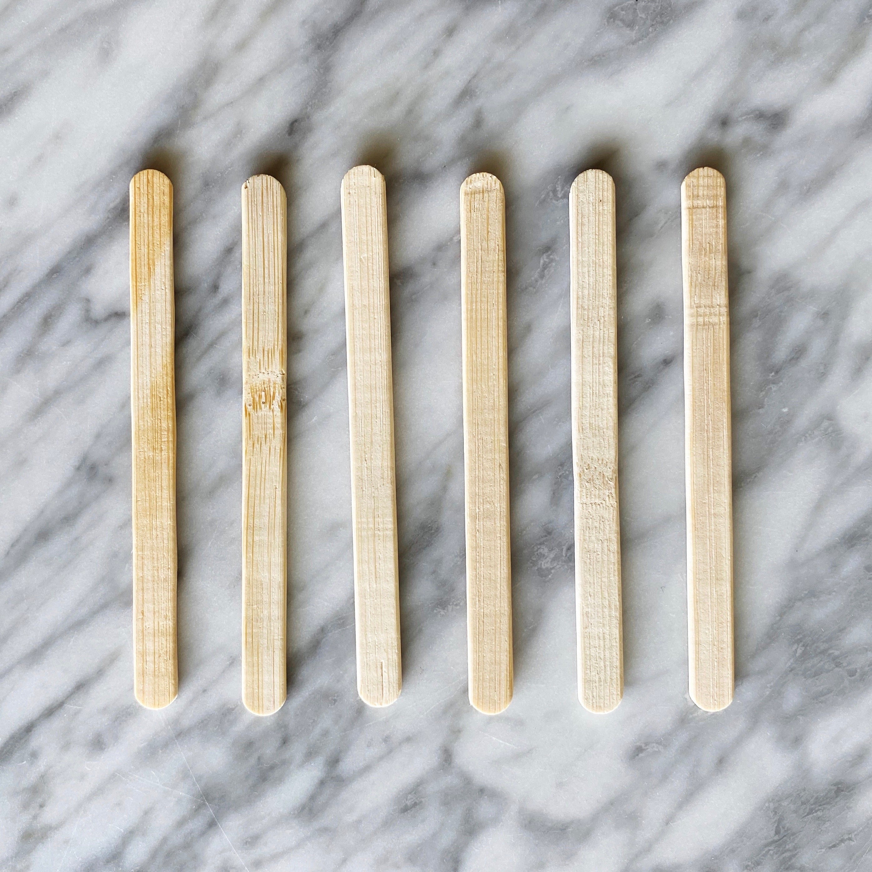 Bamboo Popsicle Stick: Set Of 24