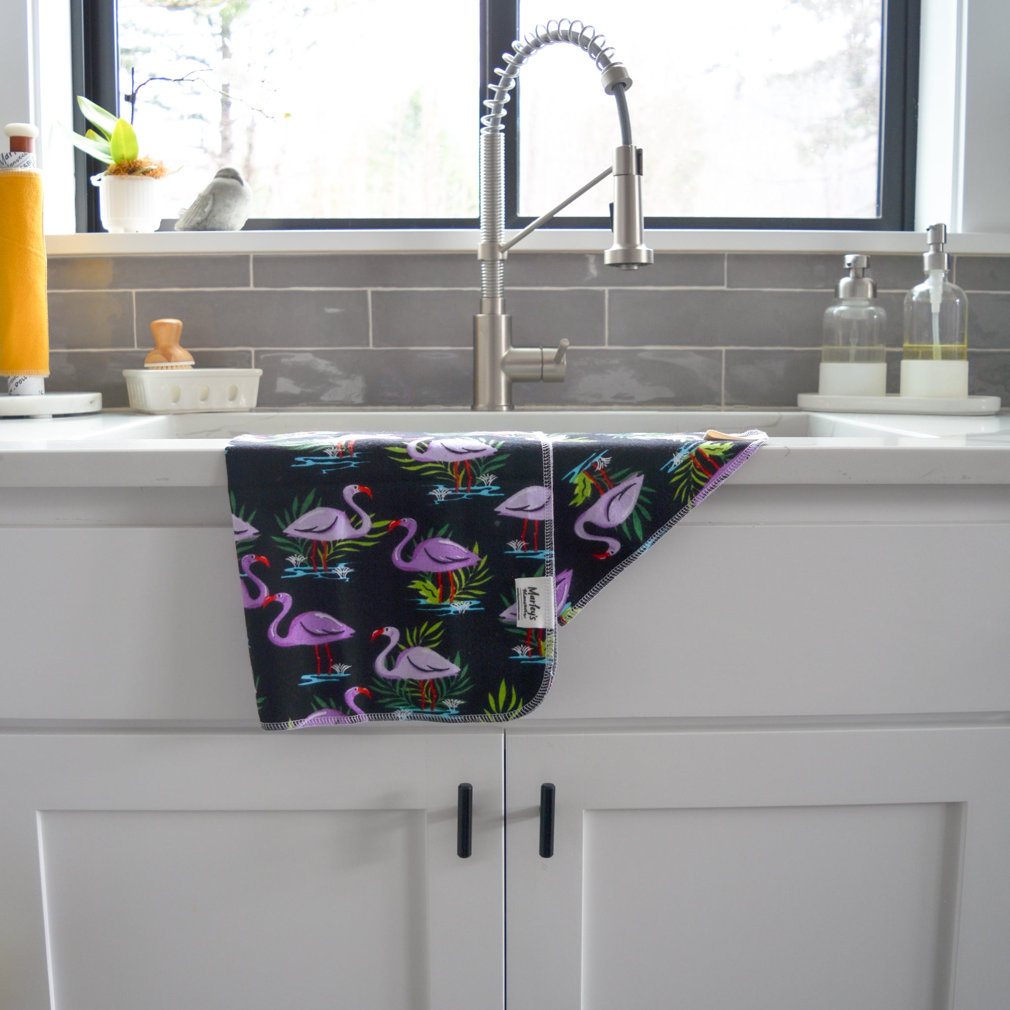 Kitchen Tea Towel: Fresh Prints - Marley&#39;s Monsters