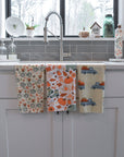 Kitchen Tea Towel: Pumpkin Patch Prints - Marley's Monsters