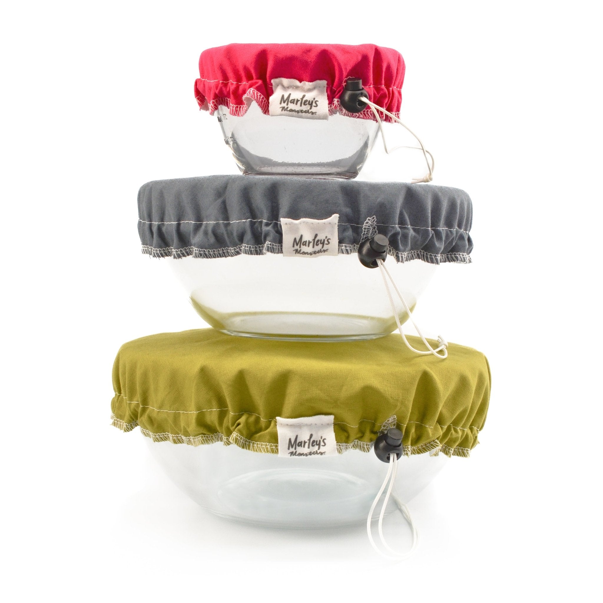 Linen Bowl Cover Bundle: Mixed Colors - Marley&#39;s Monsters