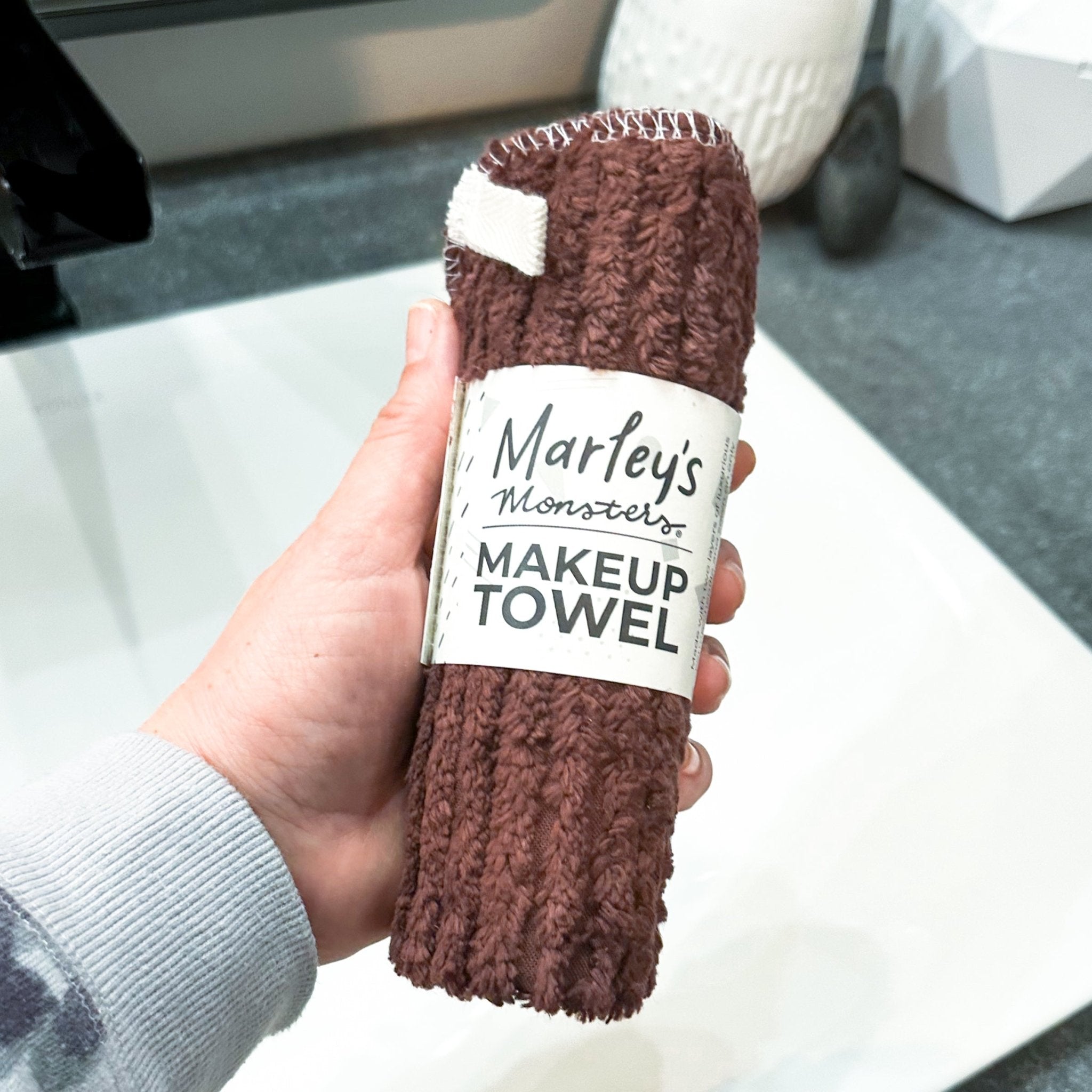 Makeup Towel: Cotton Chenille - Marley&#39;s Monsters