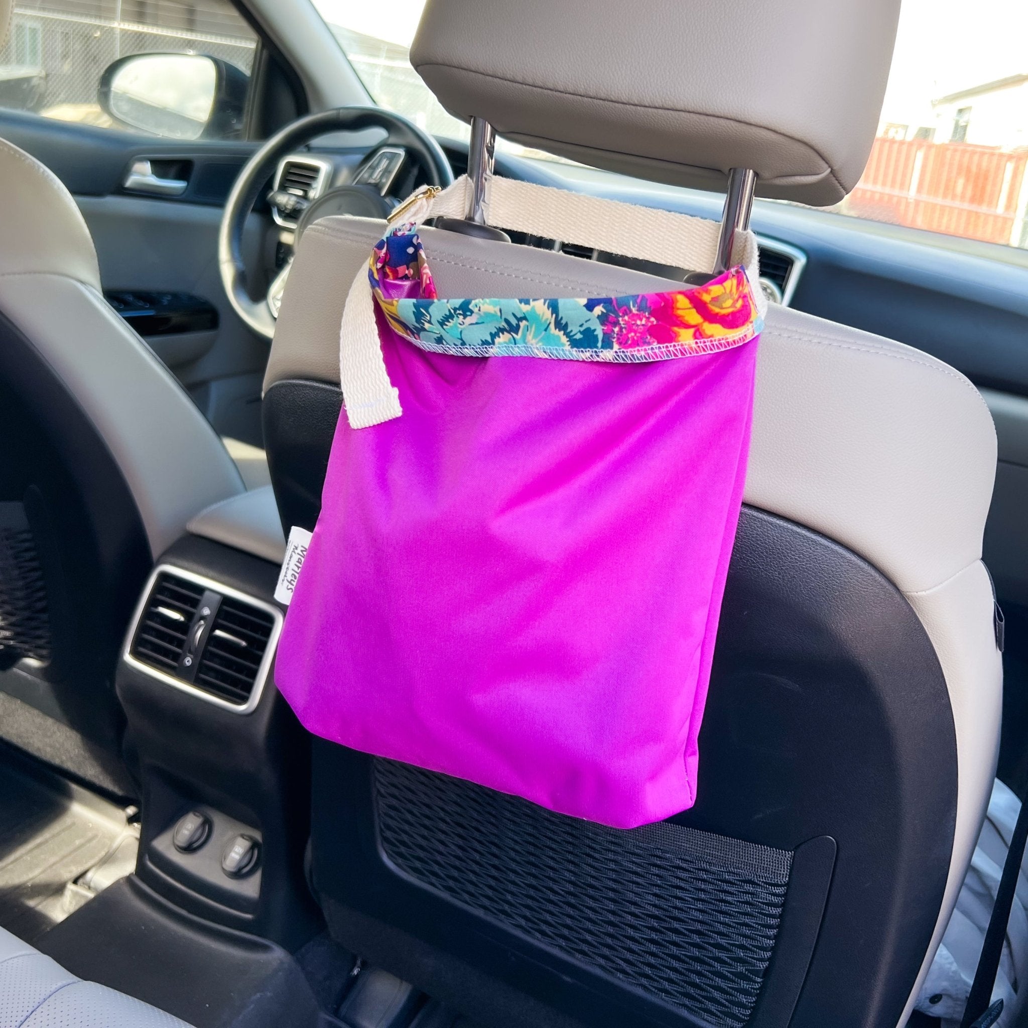 Mini Reusable Trash Bag | Marley's Monsters | Eugene, Oregon Orchid