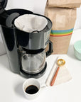 Organic Reusable Coffee Filters: Basket - Marley's Monsters