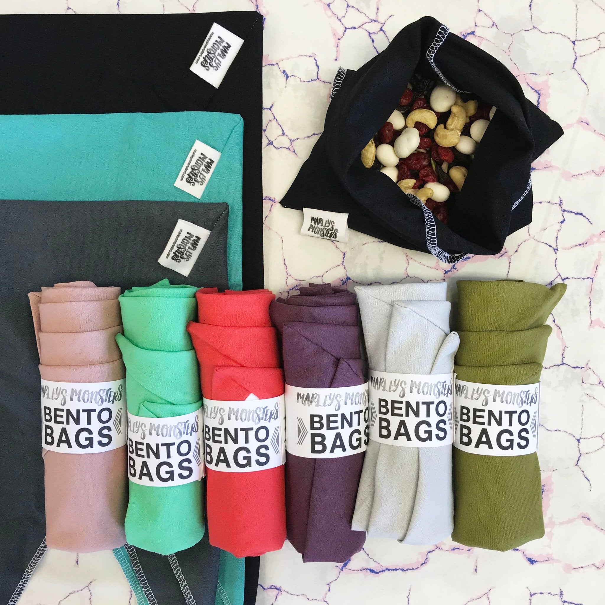 **Overstock** Bento Bag Bundle: Linen - Marley&#39;s Monsters