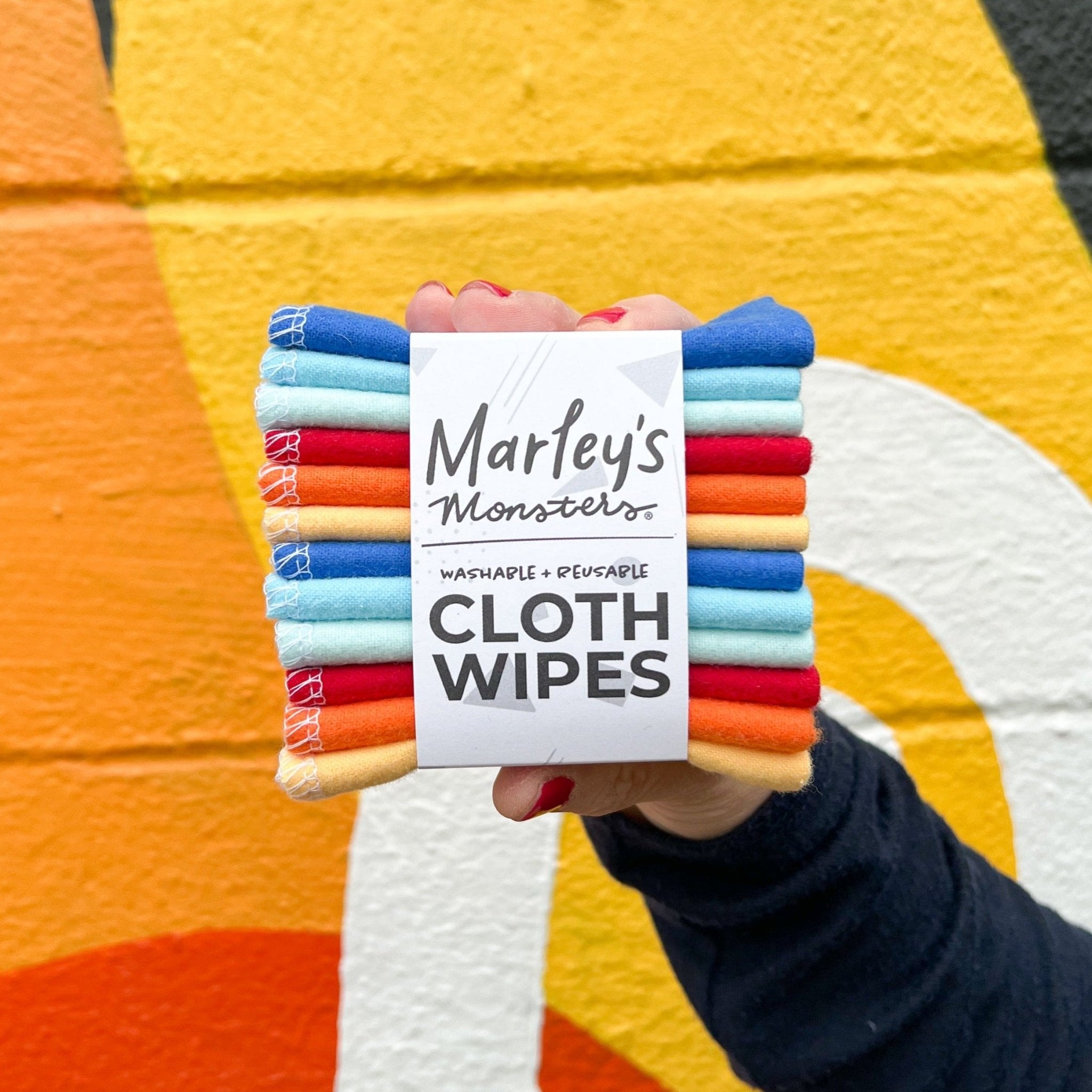 *Overstock* Cloth Wipes: Specialty Color Mixes - Marley&#39;s Monsters