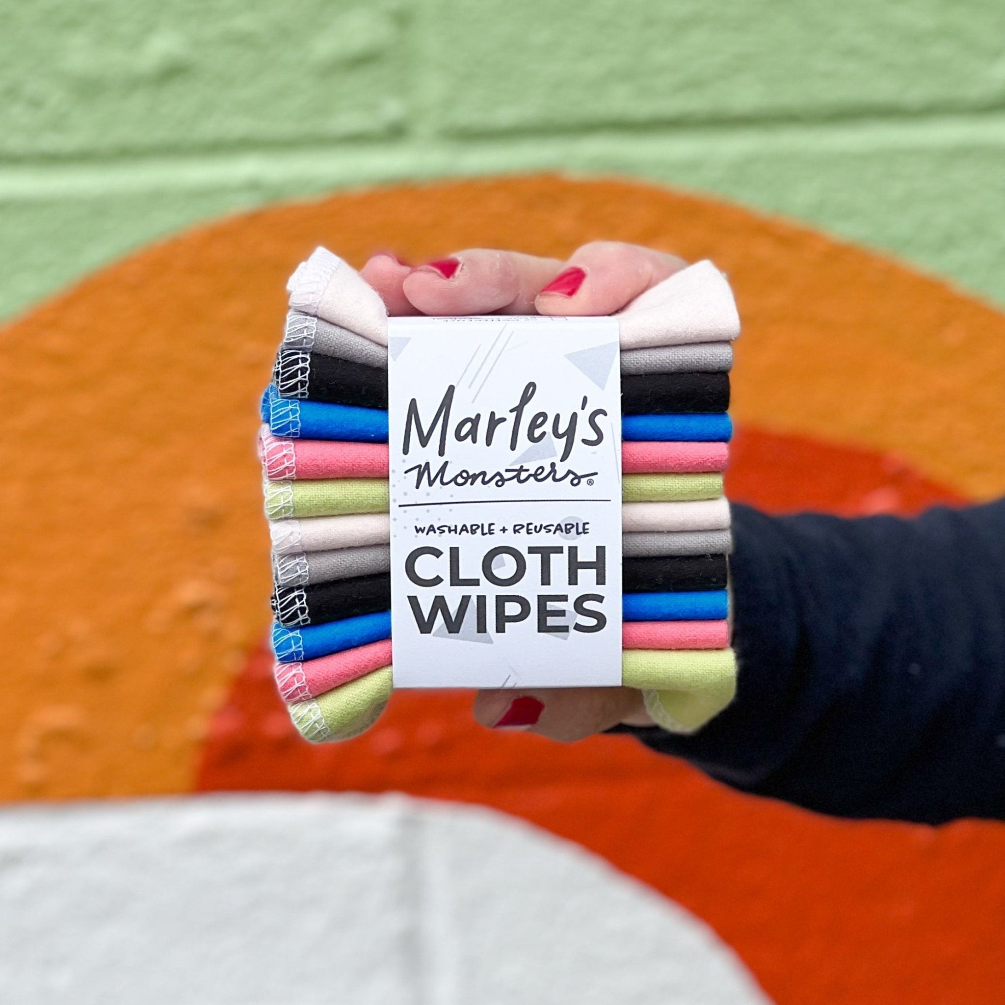 *Overstock* Cloth Wipes: Specialty Color Mixes - Marley's Monsters
