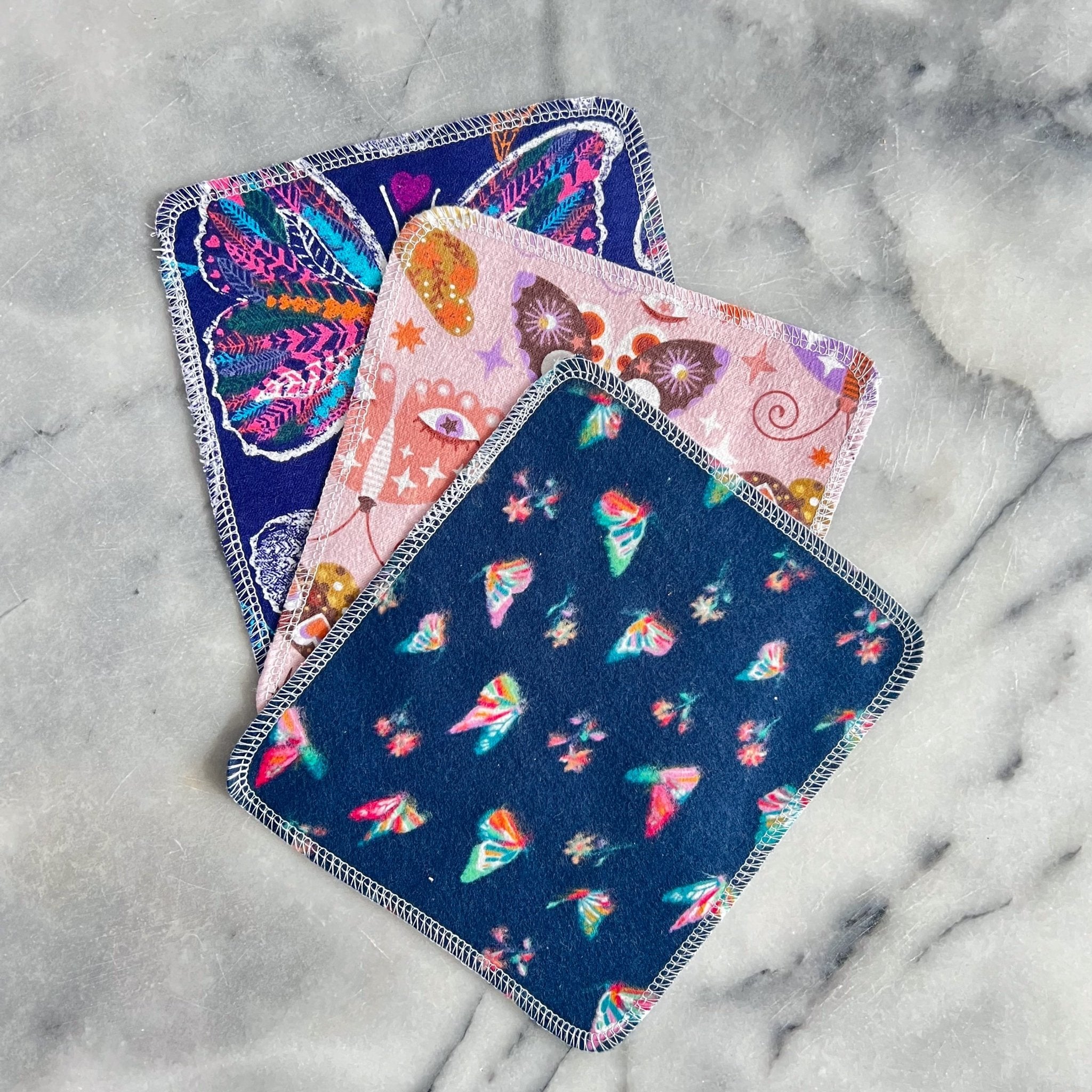 **Overstock** Cloth Wipes: Themed Prints - Marley&#39;s Monsters