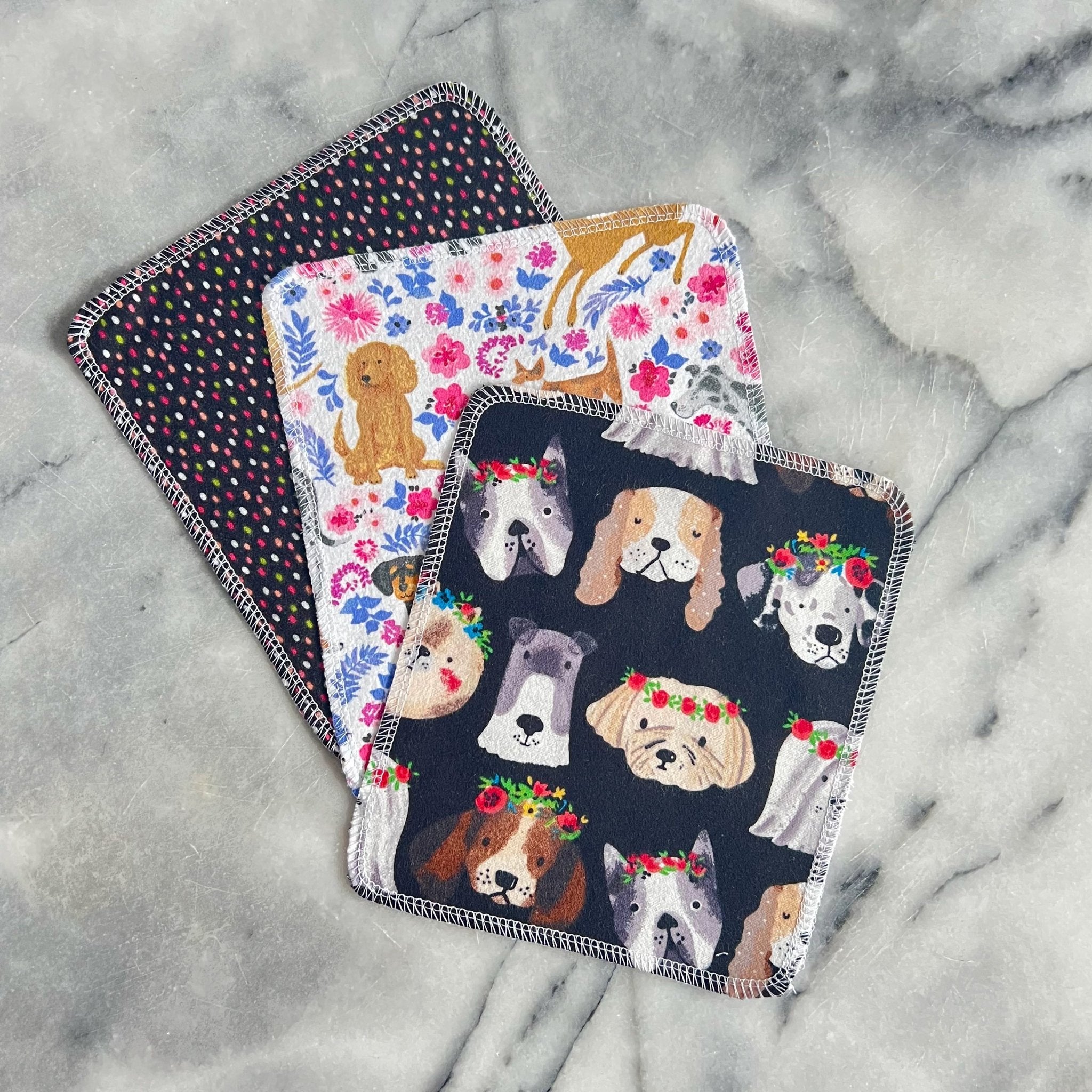 **Overstock** Cloth Wipes: Themed Prints - Marley's Monsters