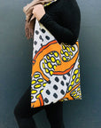 **Overstock** Market Triangle Tote - Marley's Monsters