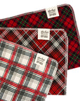 Reusable Gift Wrap: Holiday Plaid - Marley's Monsters