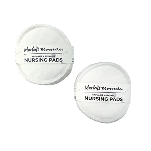 Reusable Nursing Pads: 6 Pairs - Marley&#39;s Monsters