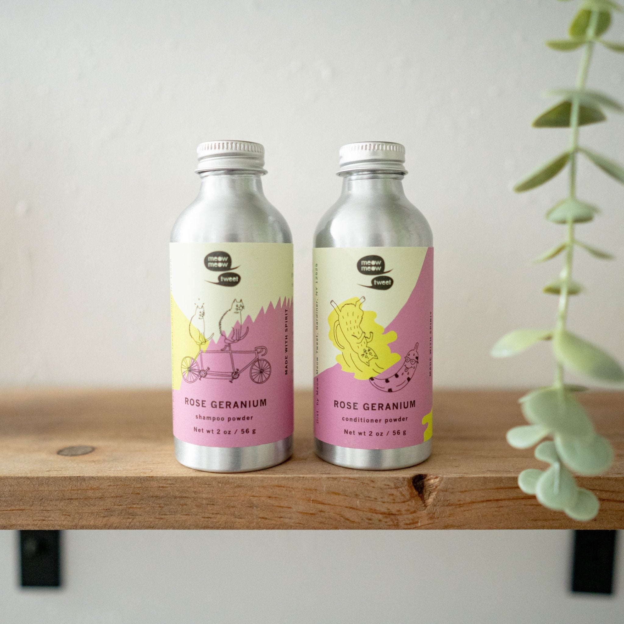 *SALE* Powdered Shampoo & Conditioner: Meow Meow Tweet - Marley's Monsters