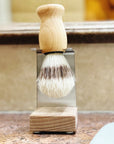 *SALE* Shaving Brush And Stand: Plastic Free - Marley's Monsters