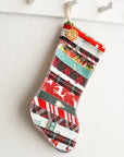 Scrap Felt Holiday Stocking - Marley's Monsters