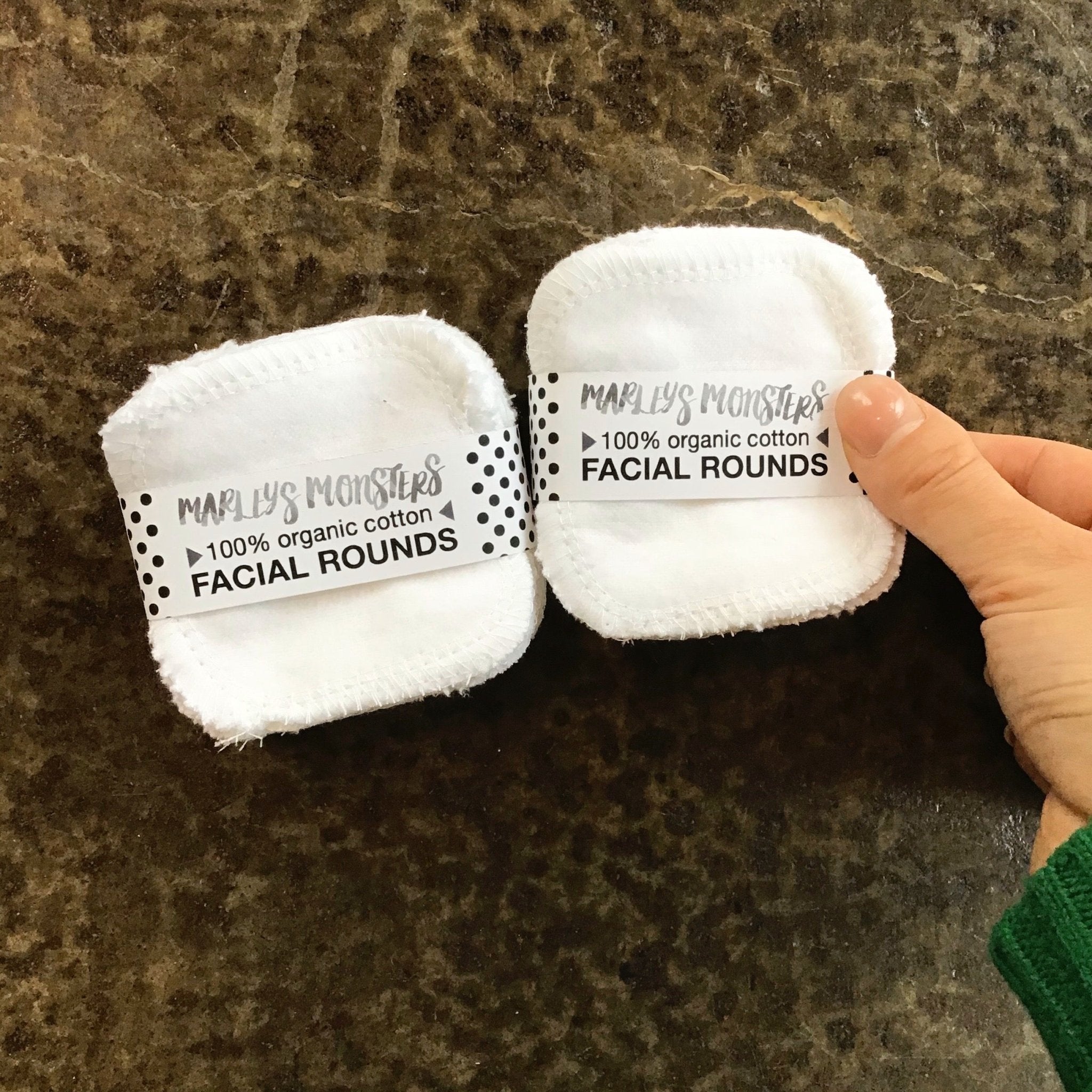 *Seconds* 20 Facial Rounds: Organic - Marley's Monsters