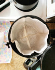*Seconds* Reusable Coffee Filters: Basket - Marley's Monsters