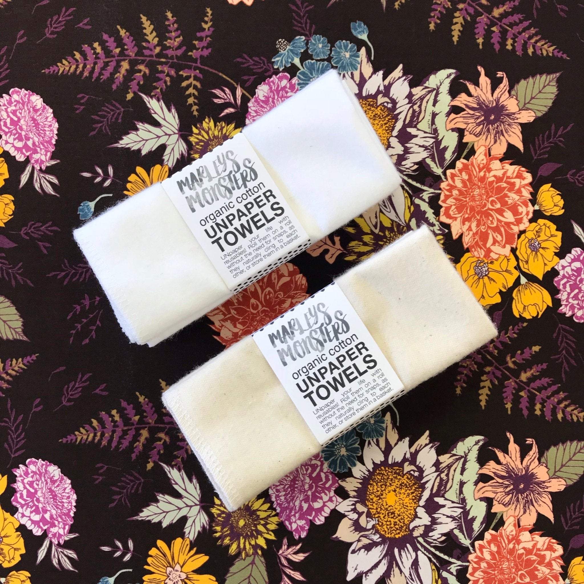 *Seconds* UNpaper® Towels: Organic - Marley's Monsters