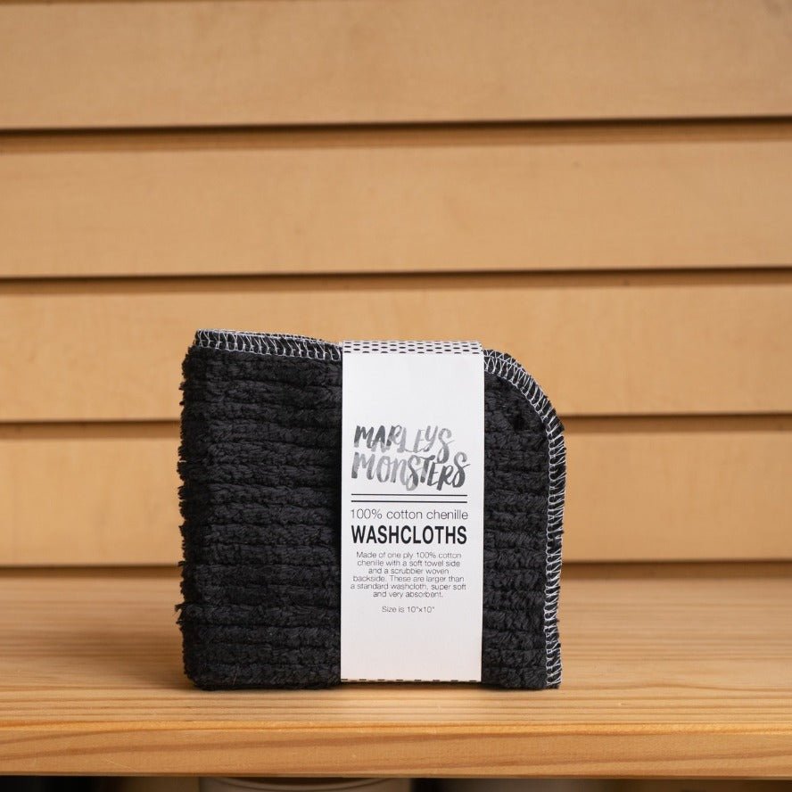 *Seconds* Washcloths: Cotton Chenille - Marley's Monsters