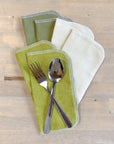 Small Linen Napkins: Tonal Sets 6-Pack - Marley's Monsters