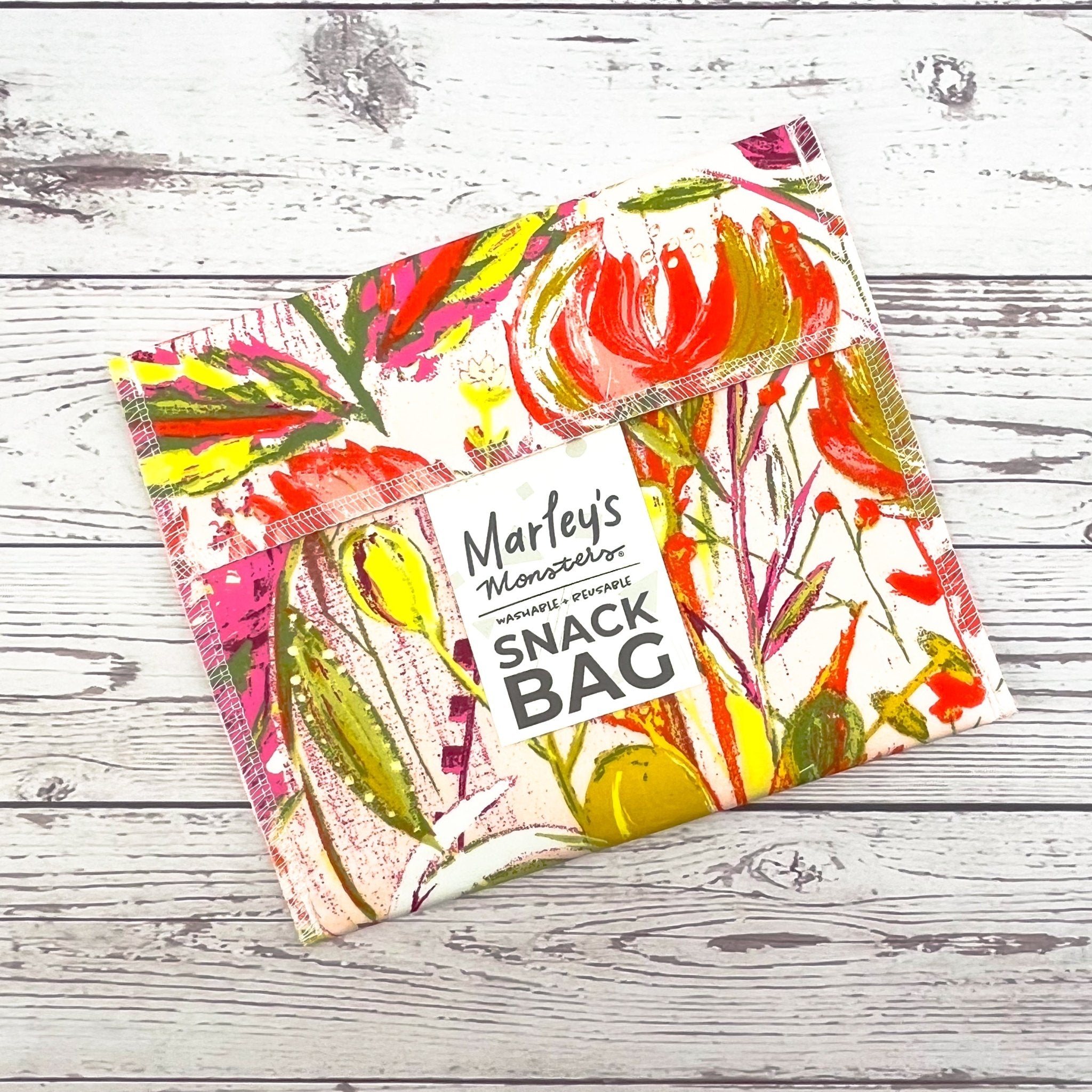 Snack Bag - Reusable Snack Bags | Marley's Monsters Kelp Storm