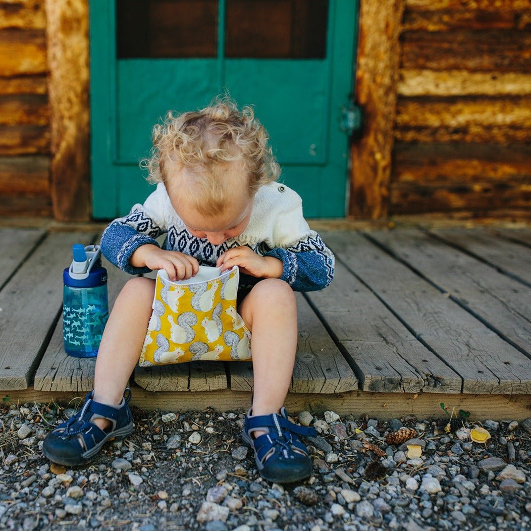 Snack Bag - Reusable Snack Bags | Marley's Monsters Lemons