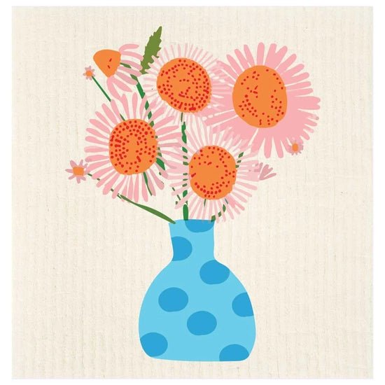 Retro rainbow reusable swedish dish drying mat - lollygag