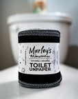 Toilet UNpaper® Roll: Black - Marley's Monsters