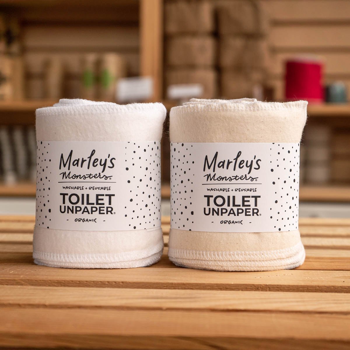 Toilet UNpaper® Roll: Organic - Marley&#39;s Monsters