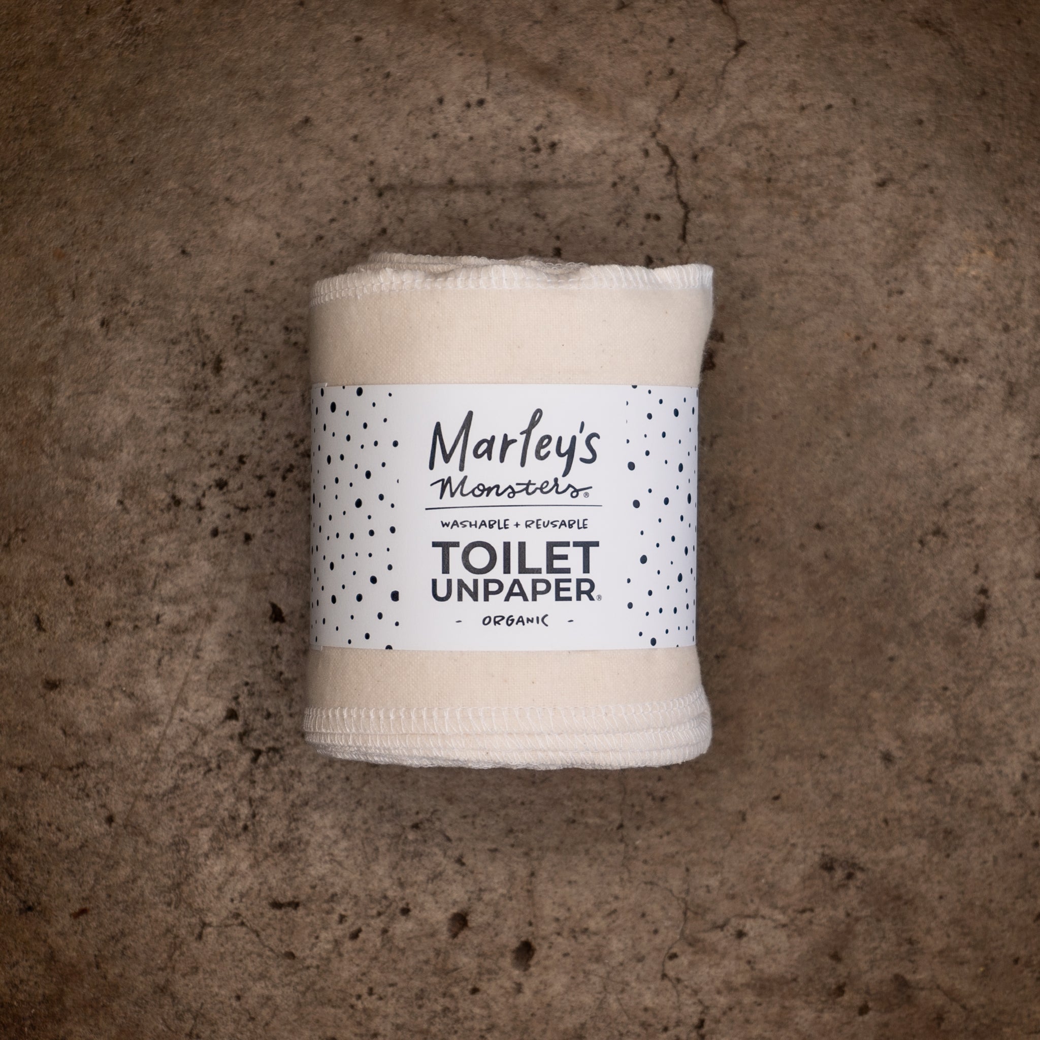 Toilet UNpaper® Roll: Organic - Marley&#39;s Monsters