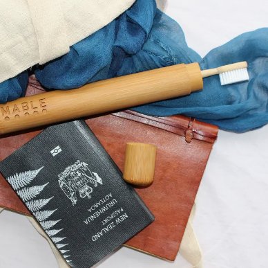 Toothbrush Holder: Bamboo - Marley&#39;s Monsters