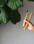 Toothbrush Holder: Bamboo - Marley's Monsters