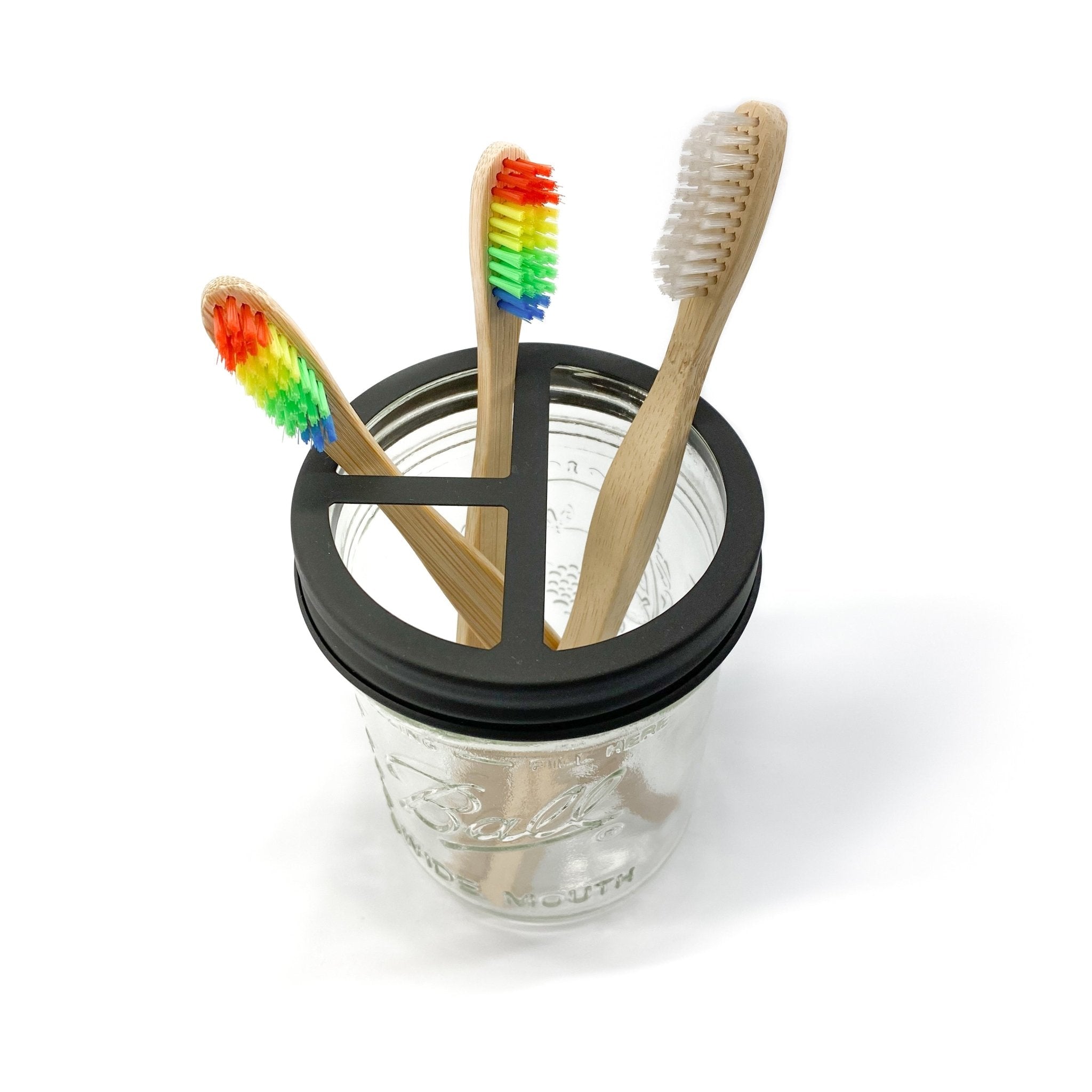 Toothbrush Holder Jar: Wide Mouth - Marley's Monsters