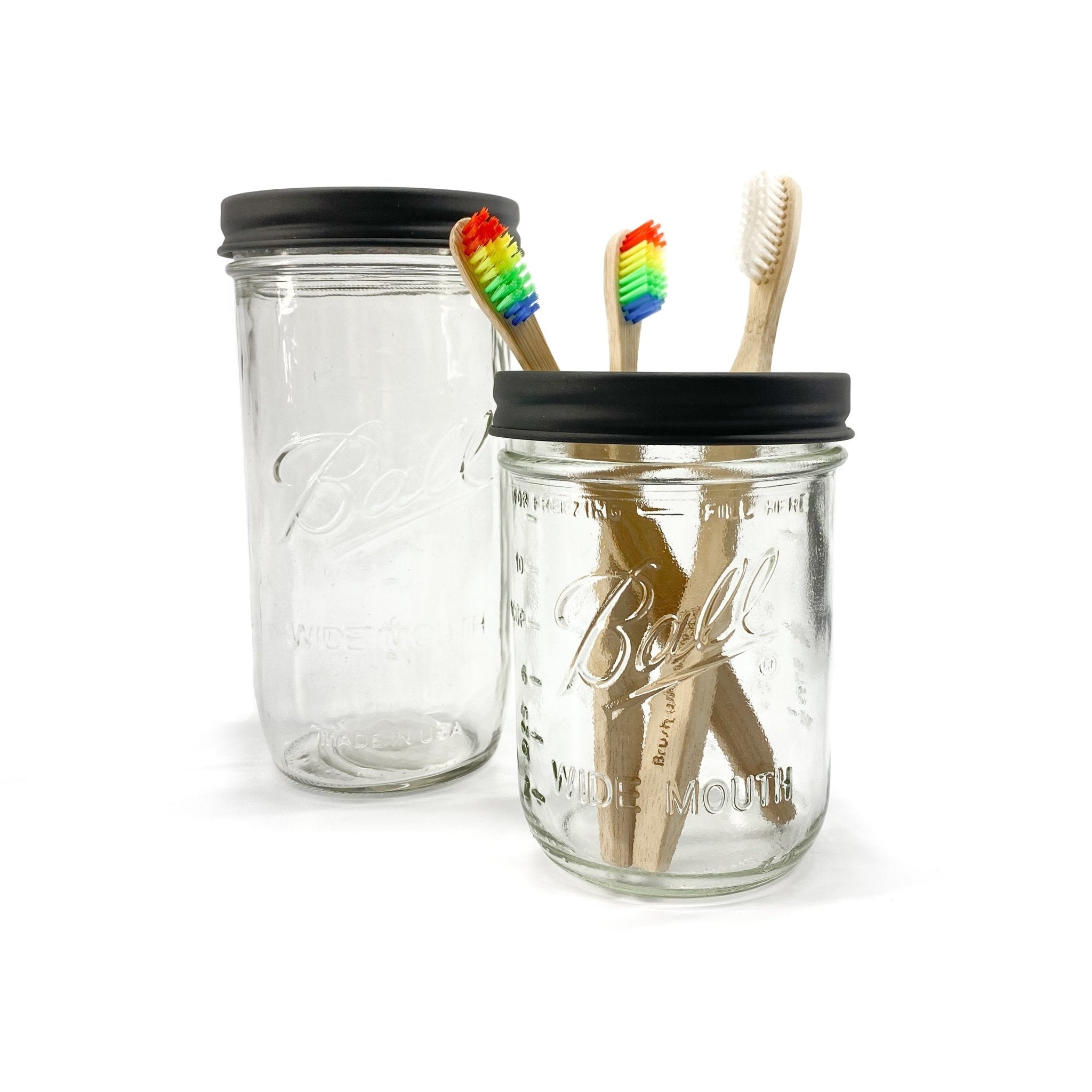 Toothbrush Holder Jar: Wide Mouth - Marley's Monsters