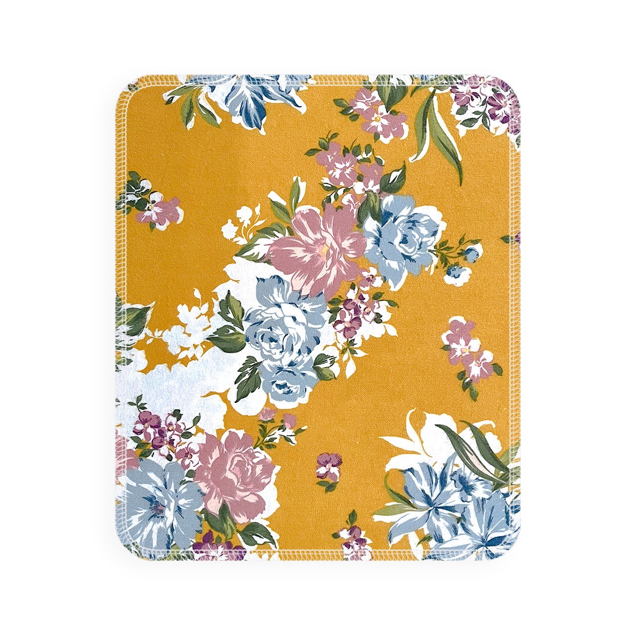 UNpaper® Towel Single: Mustard Floral - Marley's Monsters